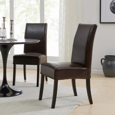 Valencia Leather Dining Side Chair