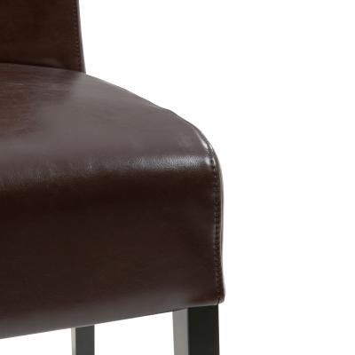 Valencia Leather Dining Side Chair