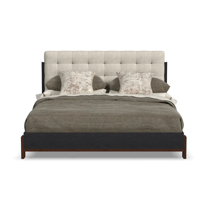 Waterfall Queen Upholstered Bed