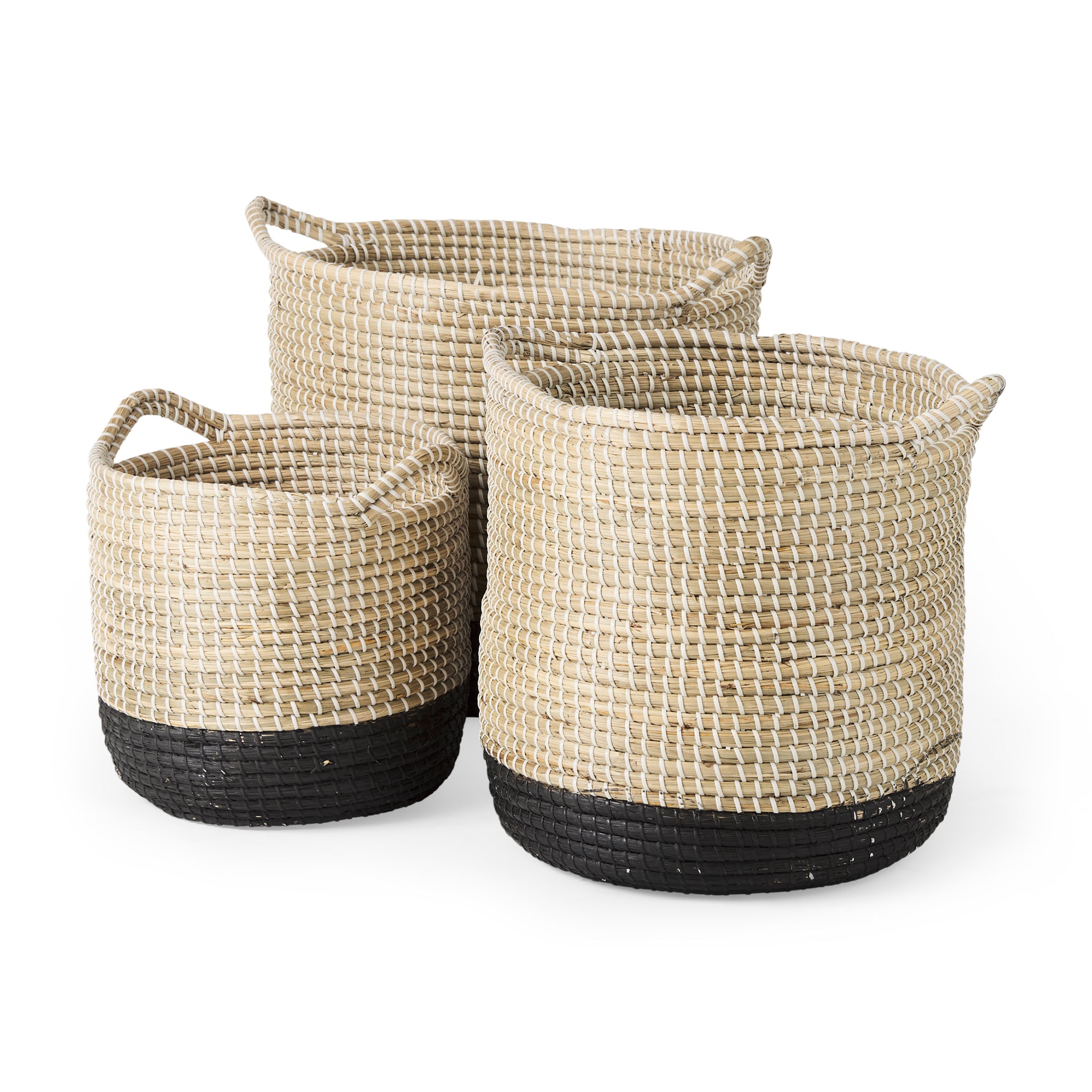Maddie Seagrass Baskets Set of Three