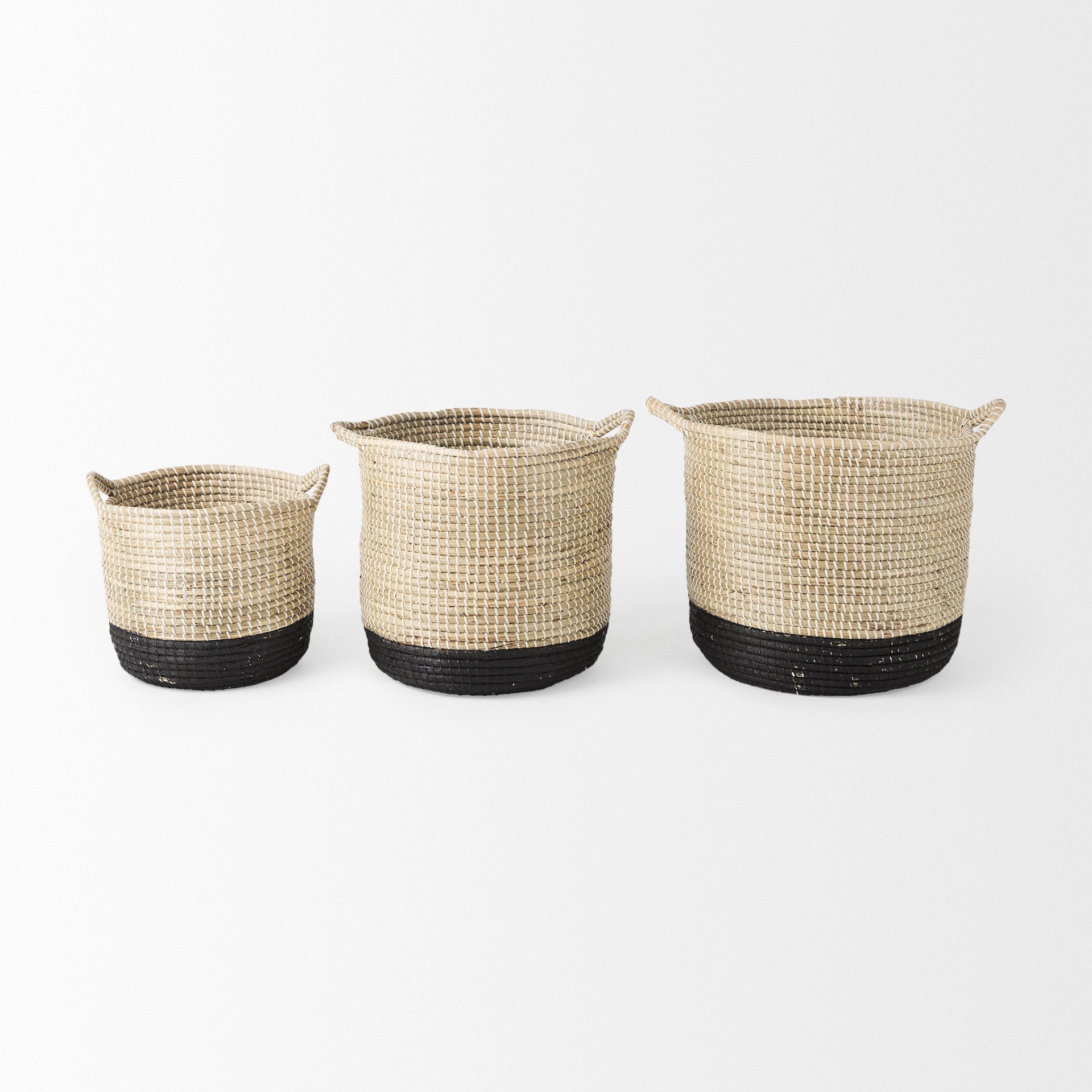 Maddie Seagrass Baskets Set of Three