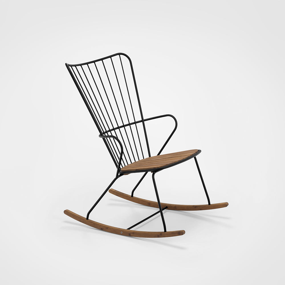Paon Cushioned Rocking Chair