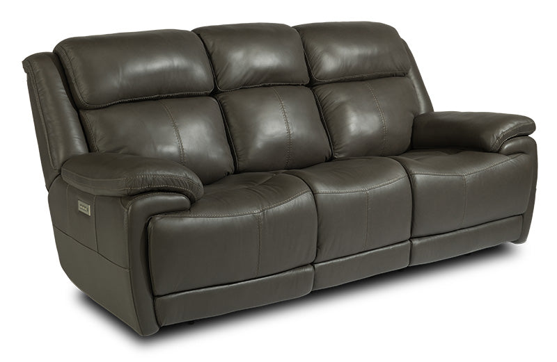 Elijah Leather Reclining Sofa