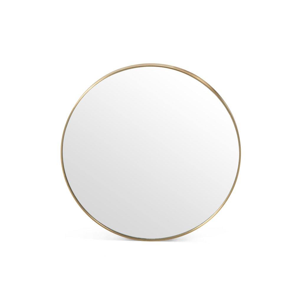 Bellvue Brass Mirror - The Tin Roof Furniture