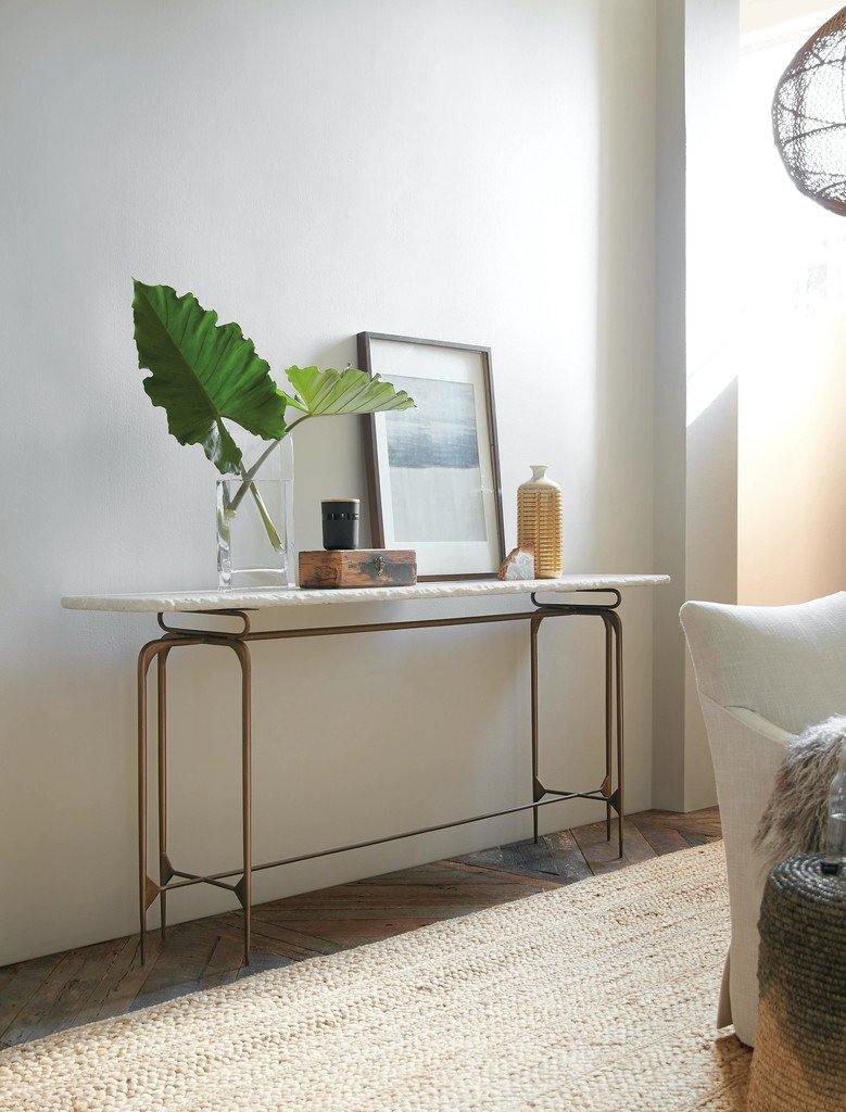 Skinny Metal Console Table - The Tin Roof Furniture
