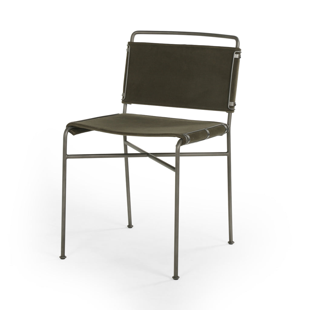 Wharton Olive Dining Chair