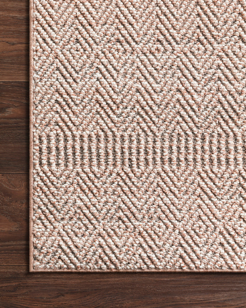 Cole Blush & Ivory Indoor Outdoor Rug
