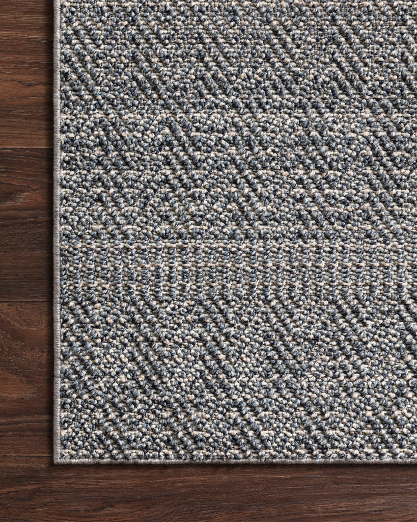 Cole Denim & Grey Indoor Outdoor Rug