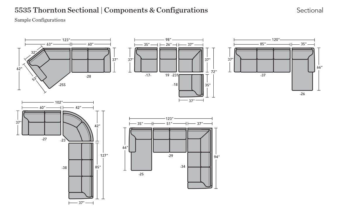 Thornton Custom Sectional - The Tin Roof Furniture