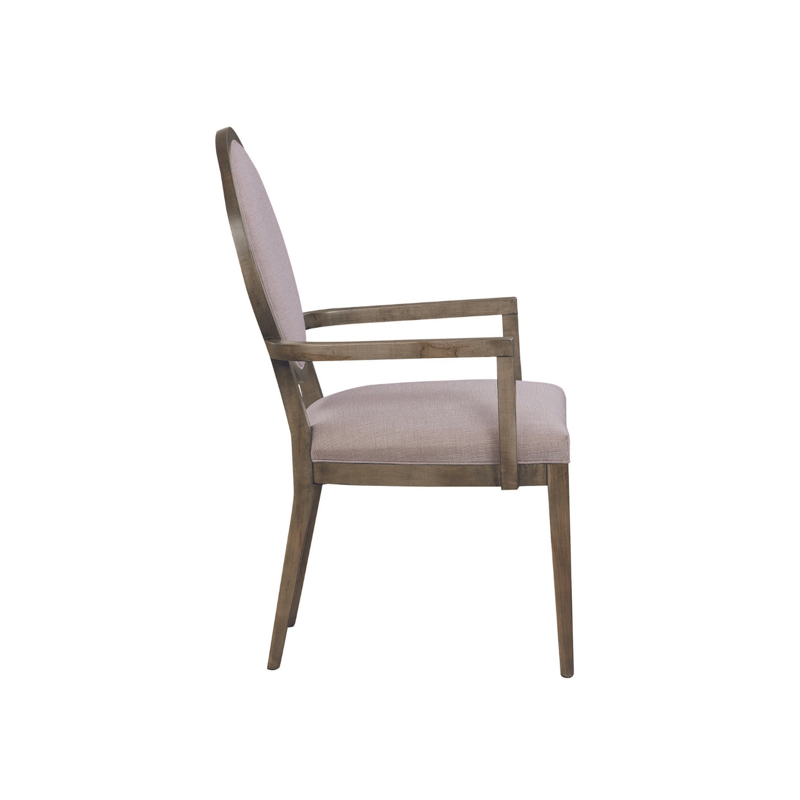 Ostrow Maple Fabric Arm Chair